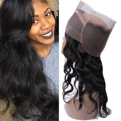 Pre Plucked 360 Lace Frontal Closure Natural Hairline Brazilian Virgin Hair Body Wave Lace Band Frontal Closure with Baby Hair
Pre Plucked 360 Lace Frontal Closure Natural Hairline Brazilian Virgin Hair Body Wave Lace Band Frontal Closure with Baby Hair