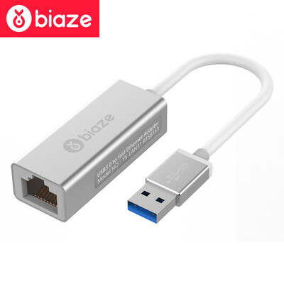 BIAZE передачи USB интерфейсный кабель USB3.0 Gigabit Ethernet конвертер проводной LAN конвертер проса Apple Mac ноутбук конвертер ZH21- серебристый металлик
BIAZE передачи USB интерфейсный кабель USB3.0 Gigabit Ethernet конвертер проводной LAN конвертер проса Apple Mac ноутбук конвертер ZH21- серебристый металлик