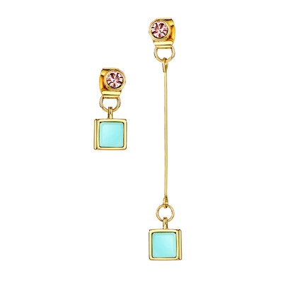 Shin Kong jewelry Korean dream fashion personality blue drip earrings environmental alloy earrings female blue + gold
Shin Kong jewelry Korean dream fashion personality blue drip earrings environmental alloy earrings female blue + gold
