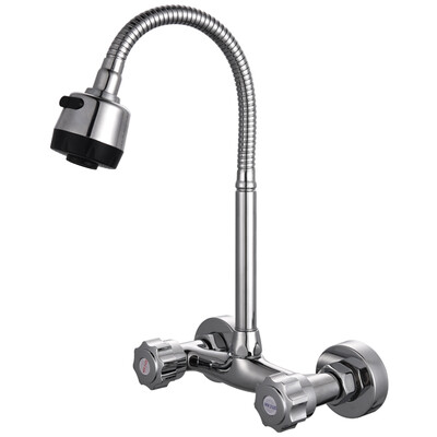 MG MEJUE Z-1131 copper in-wall double hole faucet Vientiane rotating kitchen hot&cold water faucet
MG MEJUE Z-1131 copper in-wall double hole faucet Vientiane rotating kitchen hot&cold water faucet