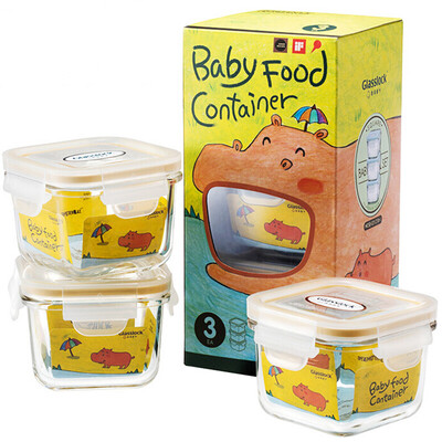 【Jingdong Supermarket】 Sanguang clouds glasslock Korea imported baby food box tempered glass lunch box microwave oven bowl preservation box sealed lunch box GL544 / 210ml * 3
【Jingdong Supermarket】 Sanguang clouds glasslock Korea imported baby food box tempered glass lunch box microwave oven bowl preservation box sealed lunch box GL544 / 210ml * 3