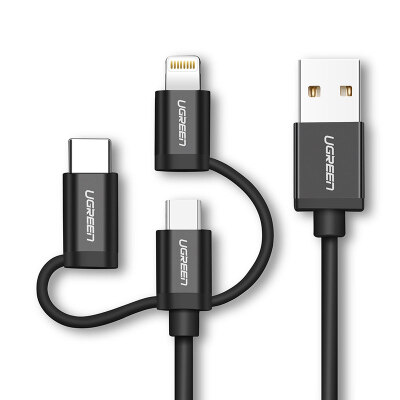 Green Alliance Apple Andrews data cable triple MFi certification a drag three Type-C mobile phone USB charger line iPhone5 6s 7Plus Huawei millet 5 15 meters 30785 black
Green Alliance Apple Andrews data cable triple MFi certification a drag three Type-C mobile phone USB charger line iPhone5 6s 7Plus Huawei millet 5 15 meters 30785 black
