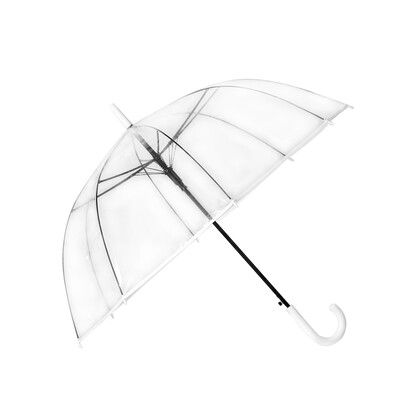 Obolts transparent umbrella windproof reinforcement transparent umbrella female Korean style small fresh goddess student thick white long handle poe plastic umbrella
Obolts transparent umbrella windproof reinforcement transparent umbrella female Korean style small fresh goddess student thick white long handle poe plastic umbrella