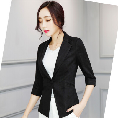 Women Linen Half Sleeve Blaser 2017 New Elegant Casual Candy Color Single Button Plus Size Work Blazer Office Jacket PinkWhite
Women Linen Half Sleeve Blaser 2017 New Elegant Casual Candy Color Single Button Plus Size Work Blazer Office Jacket PinkWhite
