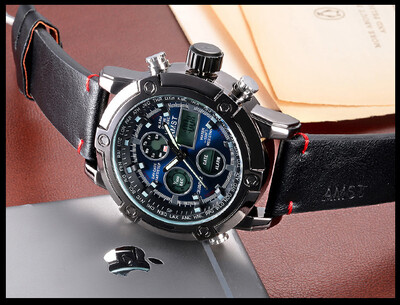 Luxury Brand Waterproof Leather Quartz Analog Watch Men Digital LED Army Military Sport Wristwatch Male Clock relogio masculino
Luxury Brand Waterproof Leather Quartz Analog Watch Men Digital LED Army Military Sport Wristwatch Male Clock relogio masculino