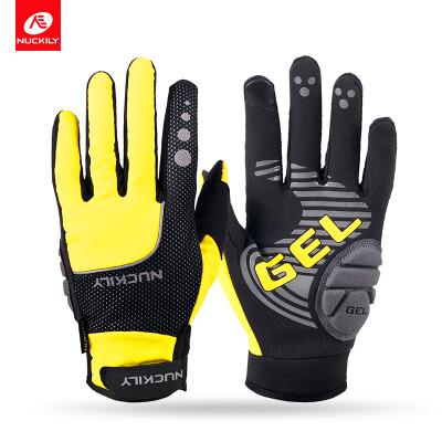 NUCKILY Cycling Gloves Full Finger Waterproof Breathable Polyester Fabric Motorcycle Glove for Adults
NUCKILY Cycling Gloves Full Finger Waterproof Breathable Polyester Fabric Motorcycle Glove for Adults