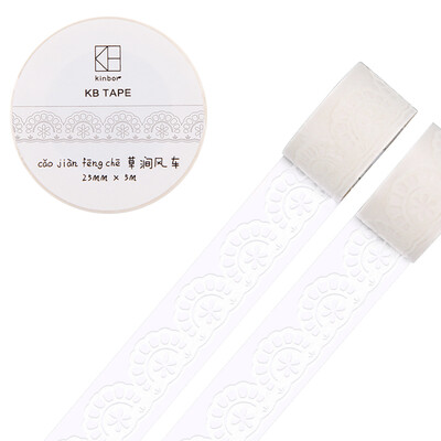 Kinbor lace hand book&paper tape 15mm5msmall fresh hand book sticker peach core DTB64085
Kinbor lace hand book&paper tape 15mm5msmall fresh hand book sticker peach core DTB64085