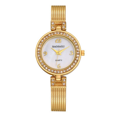 BAOSAILI Famous Brand Women Quartz Watch Rhinestones Clock Ladies Dress Bracelet Wristwatch Casual Elegant Clock
BAOSAILI Famous Brand Women Quartz Watch Rhinestones Clock Ladies Dress Bracelet Wristwatch Casual Elegant Clock