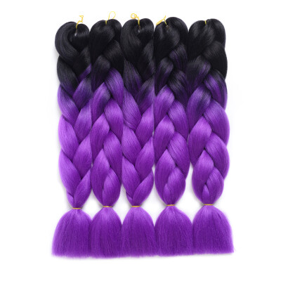 синтетические плетение волосы джамбо Braid волосы 5pcs / много высоких температур kanekalon волокна для твист плетение волос 24"
синтетические плетение волосы джамбо Braid волосы 5pcs / много высоких температур kanekalon волокна для твист плетение волос 24"