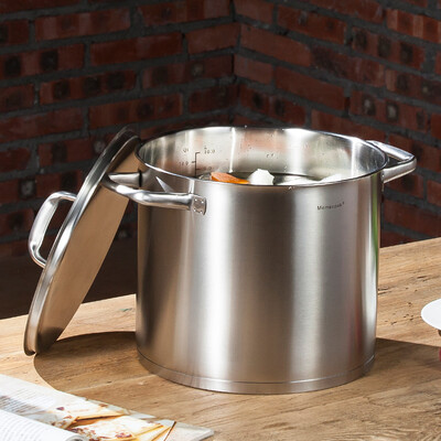 Momscook stainless steel soup pot deep burning pot soup pot induction cooker universal diameter 26cm height 22CM LY2622
Momscook stainless steel soup pot deep burning pot soup pot induction cooker universal diameter 26cm height 22CM LY2622