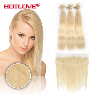 Brazilian Virgin Hair 613 Blonde Straight Human Hair Weave 3 Bundles With Lace Frontal 134 Ear To Ear Lace Frontal With Baby Hair
Brazilian Virgin Hair 613 Blonde Straight Human Hair Weave 3 Bundles With Lace Frontal 134 Ear To Ear Lace Frontal With Baby Hair