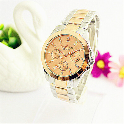 Fashion Daily Waterproof Quartz Women's Sport Watch Contena Luxury Golden 3 Dials Decoration Bracelet Wristwatches Dress Watch
Fashion Daily Waterproof Quartz Women's Sport Watch Contena Luxury Golden 3 Dials Decoration Bracelet Wristwatches Dress Watch