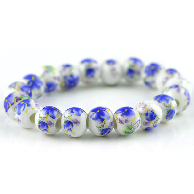 Rose Flower Porcelain Beads Bracelet OL Style Ceramics accessories made in china free shipping Creative Gifts Factory price
Rose Flower Porcelain Beads Bracelet OL Style Ceramics accessories made in china free shipping Creative Gifts Factory price