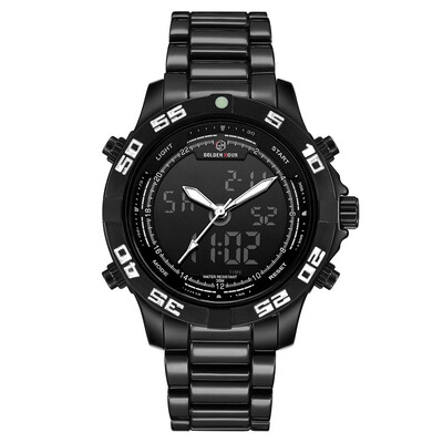 Hot Selling Luxury Brand Men's Analog Lumious LED Digital Steel Quartz Sports Watches Men Army Military Watch Man Clock
Hot Selling Luxury Brand Men's Analog Lumious LED Digital Steel Quartz Sports Watches Men Army Military Watch Man Clock