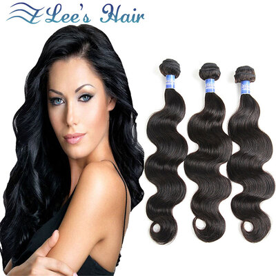 ELee's Hair Products 8A Brazilian Virgin Hair Body Wave 3 Bundles Unprocessed Human Hair Bundles Virgin Hair Natural Black Color
ELee's Hair Products 8A Brazilian Virgin Hair Body Wave 3 Bundles Unprocessed Human Hair Bundles Virgin Hair Natural Black Color