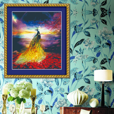 embroider DIY DMC Cross stitch,Sets For Embroidery kits Peacock rays factory direct sale
embroider DIY DMC Cross stitch,Sets For Embroidery kits Peacock rays factory direct sale