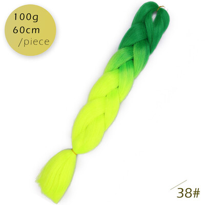 AISI HAIR 100gpcs 24inch Kanekalon Jumbo Braids Hair Ombre Two Tone Colored Synthetic Hair for Dolls Crochet Hair
AISI HAIR 100gpcs 24inch Kanekalon Jumbo Braids Hair Ombre Two Tone Colored Synthetic Hair for Dolls Crochet Hair