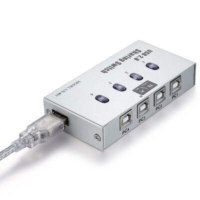 Shengwei) US-201 USB sharing device 2 with the original line USB manual automatic switch more than one computer shared printer two
Shengwei) US-201 USB sharing device 2 with the original line USB manual automatic switch more than one computer shared printer two