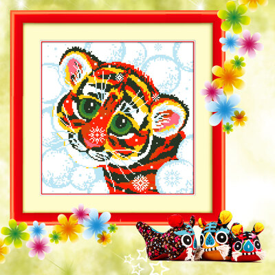 embroider DIY DMC Cross stitchSets For Embroidery kits Big eyes sprout tiger factory direct sale
embroider DIY DMC Cross stitchSets For Embroidery kits Big eyes sprout tiger factory direct sale