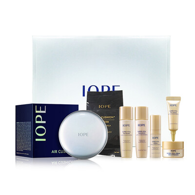 IOPE) water Ying multi-effect air cushion muscle gift box (C21 air cushion 15g * 2 + muscle live 5 sets
IOPE) water Ying multi-effect air cushion muscle gift box (C21 air cushion 15g * 2 + muscle live 5 sets