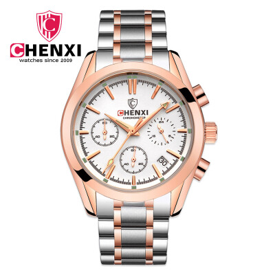 CHENXI Fashion Watch Men Watches Top Brand Luxury Full Steel Wristwatch Golden Quartz Wrist Watch Calendar Male Clock
CHENXI Fashion Watch Men Watches Top Brand Luxury Full Steel Wristwatch Golden Quartz Wrist Watch Calendar Male Clock