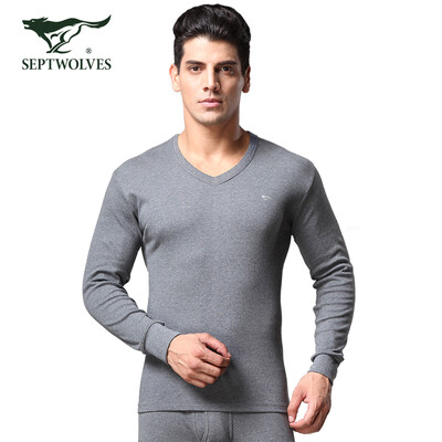 Seven wolves thermal underwear mens cotton autumn clothing long pants V-neck suit thin section cotton wool line clothing line pants solid color V-neck 98165 black
Seven wolves thermal underwear mens cotton autumn clothing long pants V-neck suit thin section cotton wool line clothing line pants solid color V-neck 98165 black