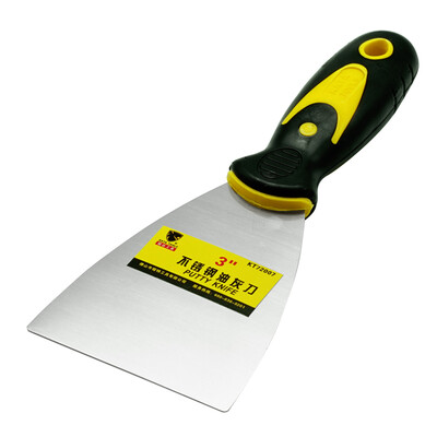 ATA KATA stainless steel putty knife 3 inch plastic handle batch knife scraper blade putty knife trowel manual tool KT72007
ATA KATA stainless steel putty knife 3 inch plastic handle batch knife scraper blade putty knife trowel manual tool KT72007