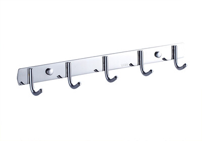 Wall Coat Rack Volla Wall Mounted Coat Rack Stainless Steel Hook Rack 5 Hooks for Clothes - 14inch
Wall Coat Rack Volla Wall Mounted Coat Rack Stainless Steel Hook Rack 5 Hooks for Clothes - 14inch