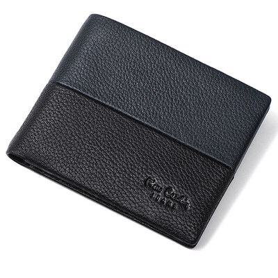 Pierca card pierre cardin mens short wallet first layer leather stitching contrast color wallet Europe&the United States fashion money ticket holder J7A509-040100A black
Pierca card pierre cardin mens short wallet first layer leather stitching contrast color wallet Europe&the United States fashion money ticket holder J7A509-040100A black