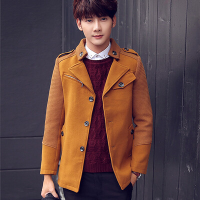 2017 autumn and winter new fashion men in the long section of the coat collar coat men jacket
2017 autumn and winter new fashion men in the long section of the coat collar coat men jacket