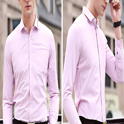 2017 autumn new shirt business casual men shirt long-sleeved solid color fashion cardigan lapel men's shirt
2017 autumn new shirt business casual men shirt long-sleeved solid color fashion cardigan lapel men's shirt