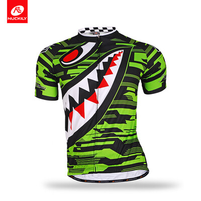 NUCKILY Men's summer short sleeve customized polyester sharp tooth design road bike jersey
NUCKILY Men's summer short sleeve customized polyester sharp tooth design road bike jersey