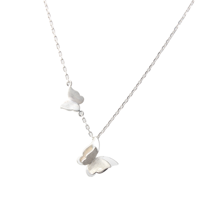 Luo Linglong s925 sterling silver necklace pendant butterfly necklace jewelry anti-allergic simple temperament personality fresh
Luo Linglong s925 sterling silver necklace pendant butterfly necklace jewelry anti-allergic simple temperament personality fresh