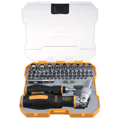 SANTO 61-piece precision screwdriver sleeve set Multi-way ratchet handle set 11-2281
SANTO 61-piece precision screwdriver sleeve set Multi-way ratchet handle set 11-2281