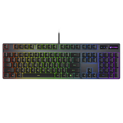 Rapoo V806 104-key OMRON shaft mechanical keyboard RGB backlit keyboard Gaming keyboard Gaming keyboard Gaming keyboard Black
Rapoo V806 104-key OMRON shaft mechanical keyboard RGB backlit keyboard Gaming keyboard Gaming keyboard Gaming keyboard Black