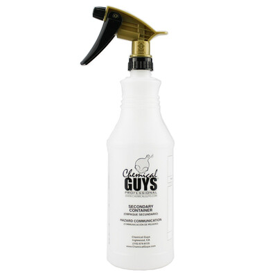 Chemical Kys Chemical Guys ACC_136 corrosion-resistant cleaning spray bottle TOLCO version
Chemical Kys Chemical Guys ACC_136 corrosion-resistant cleaning spray bottle TOLCO version