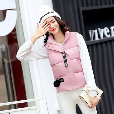 2017 autumn and winter new women's feather cotton vest female short section Korean version of the waist was thin winter cotton wai
2017 autumn and winter new women's feather cotton vest female short section Korean version of the waist was thin winter cotton wai