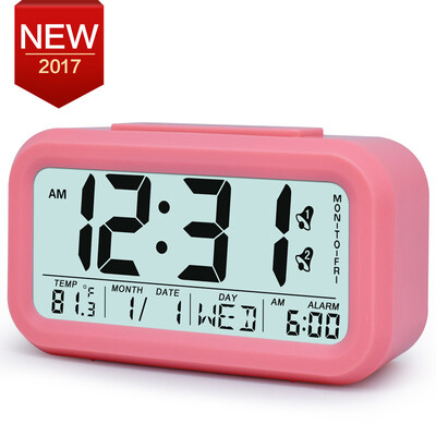 Large Digital Alarm Clock LCD Student Bedroom Electronic Clock Snooze Sensor Kids Table Clock School Product Night Light 2 Alarm
Large Digital Alarm Clock LCD Student Bedroom Electronic Clock Snooze Sensor Kids Table Clock School Product Night Light 2 Alarm