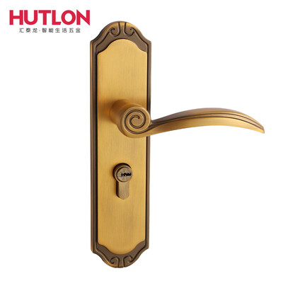 Hutlon Chinese simple bedroom door lock indoor wooden door lock DS-8881 yellow bronze
Hutlon Chinese simple bedroom door lock indoor wooden door lock DS-8881 yellow bronze