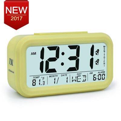 Large Digital Alarm Clock LCD Student Bedroom Electronic Clock Snooze Sensor Kids Table Clock School Product Night Light 2 Alarm
Large Digital Alarm Clock LCD Student Bedroom Electronic Clock Snooze Sensor Kids Table Clock School Product Night Light 2 Alarm