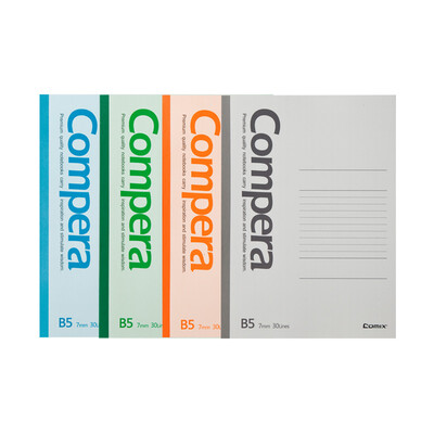 Coix Comix 12 Pack B5 50 sheets of wireless binding notebook soft copy notebook Compera series CGB5507
Coix Comix 12 Pack B5 50 sheets of wireless binding notebook soft copy notebook Compera series CGB5507