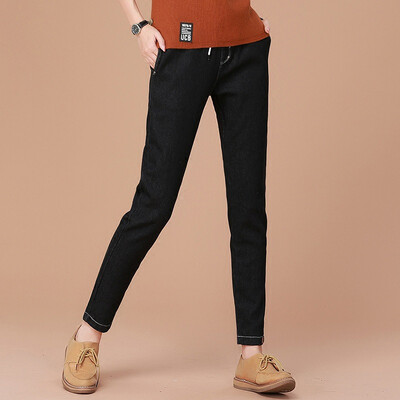 City plus CITYPLUS 2017 winter new art women&39s clothing wild loose leisure halton pants plus velvet thickening jeans CWKN179556 black
City plus CITYPLUS 2017 winter new art women&39s clothing wild loose leisure halton pants plus velvet thickening jeans CWKN179556 black