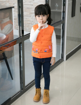 Children 2017 winter child down vest cotton jacket boys girls waistcoat outerwear winter baby vest YF01
Children 2017 winter child down vest cotton jacket boys girls waistcoat outerwear winter baby vest YF01
