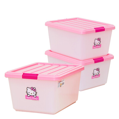 Alice IRIS HELLO KITTY Green plastic storage storage box storage box KCB-38 powder 42L 3 Pack
Alice IRIS HELLO KITTY Green plastic storage storage box storage box KCB-38 powder 42L 3 Pack