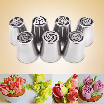 Cntomlv 7PCS Russian Piping Tips Cake Pastry Nozzles Cake Decorating Tools DIY Biscuits Cake Pastry Nozzles Tips Decorating Tool
Cntomlv 7PCS Russian Piping Tips Cake Pastry Nozzles Cake Decorating Tools DIY Biscuits Cake Pastry Nozzles Tips Decorating Tool