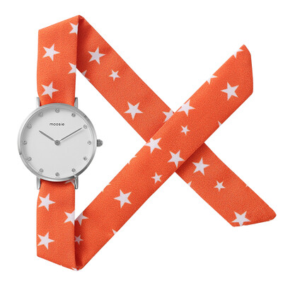 This new mu MOOSIE watch Lady seven beautiful cloth strap quartz watch
This new mu MOOSIE watch Lady seven beautiful cloth strap quartz watch
