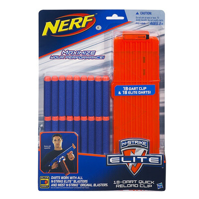 Hasbro (Hasbro) NERF Heat Accessories Elite Series Bullet Box Bullet Pack (Blue Orange) Outdoor Toys A1456
Hasbro (Hasbro) NERF Heat Accessories Elite Series Bullet Box Bullet Pack (Blue Orange) Outdoor Toys A1456