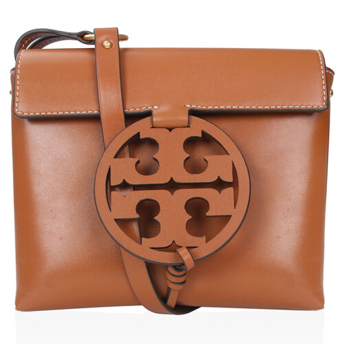 TORY BURCH 托里·伯奇 奢侈品 TB女包 女士棕色牛皮单肩包 50769 268