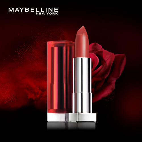 美宝莲（MAYBELLINE）绝色持久唇膏雾感哑光系列R08PM3.9g（口红新老包装）