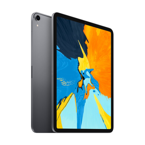 Apple iPad Pro 11英寸平板电脑 2018款(64G WLAN版/全面屏/A12X/Face ID MTXN2CH/A) 深空灰色